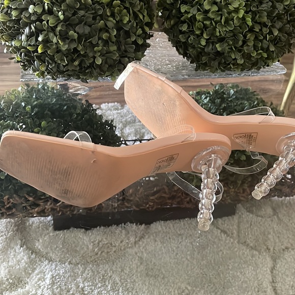 Azalea Wang Webster Nude Cinderella Heels - Picture 4 of 5